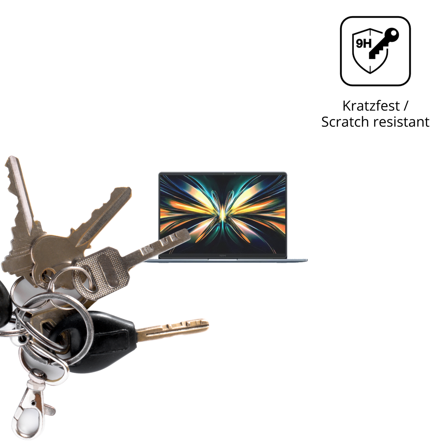 dipos Displayschutz für Xiaomi RedmiBook Pro 14 2025, mattierte Oberfläche, robuste Festigkeit und perfekte Passform