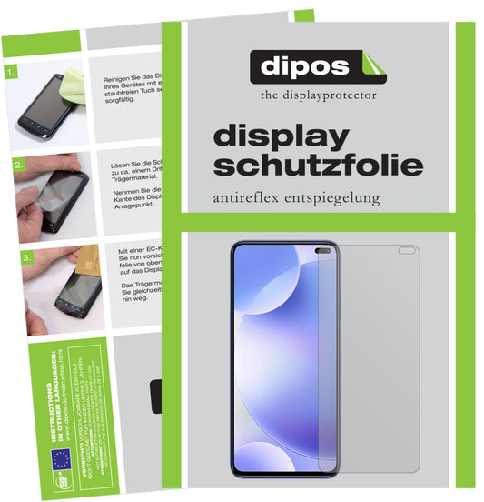 3+3x Screen Protector for Xiaomi Redmi K30i Protection Anti Glare dipos