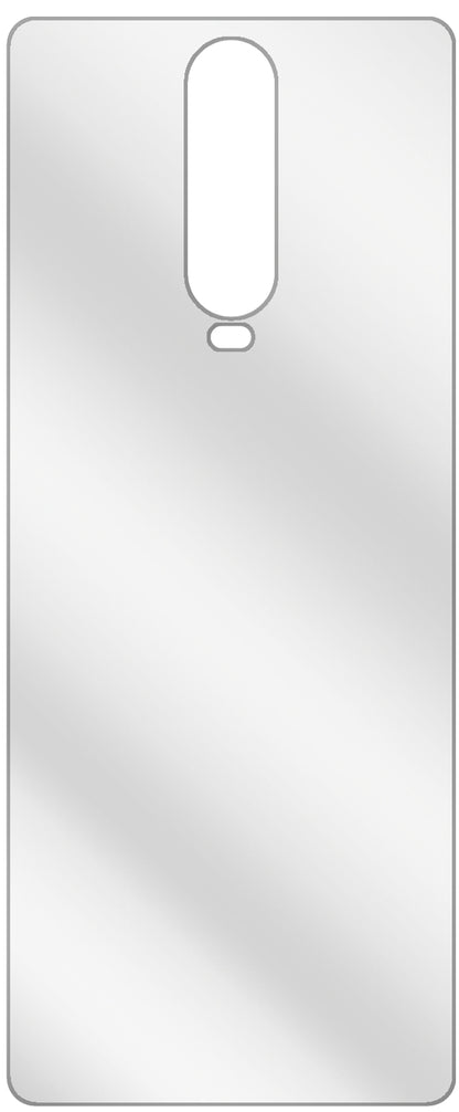 5x Schutzfolie klar für Xiaomi Redmi K30 5G Rückseite Display-Schutzfolie