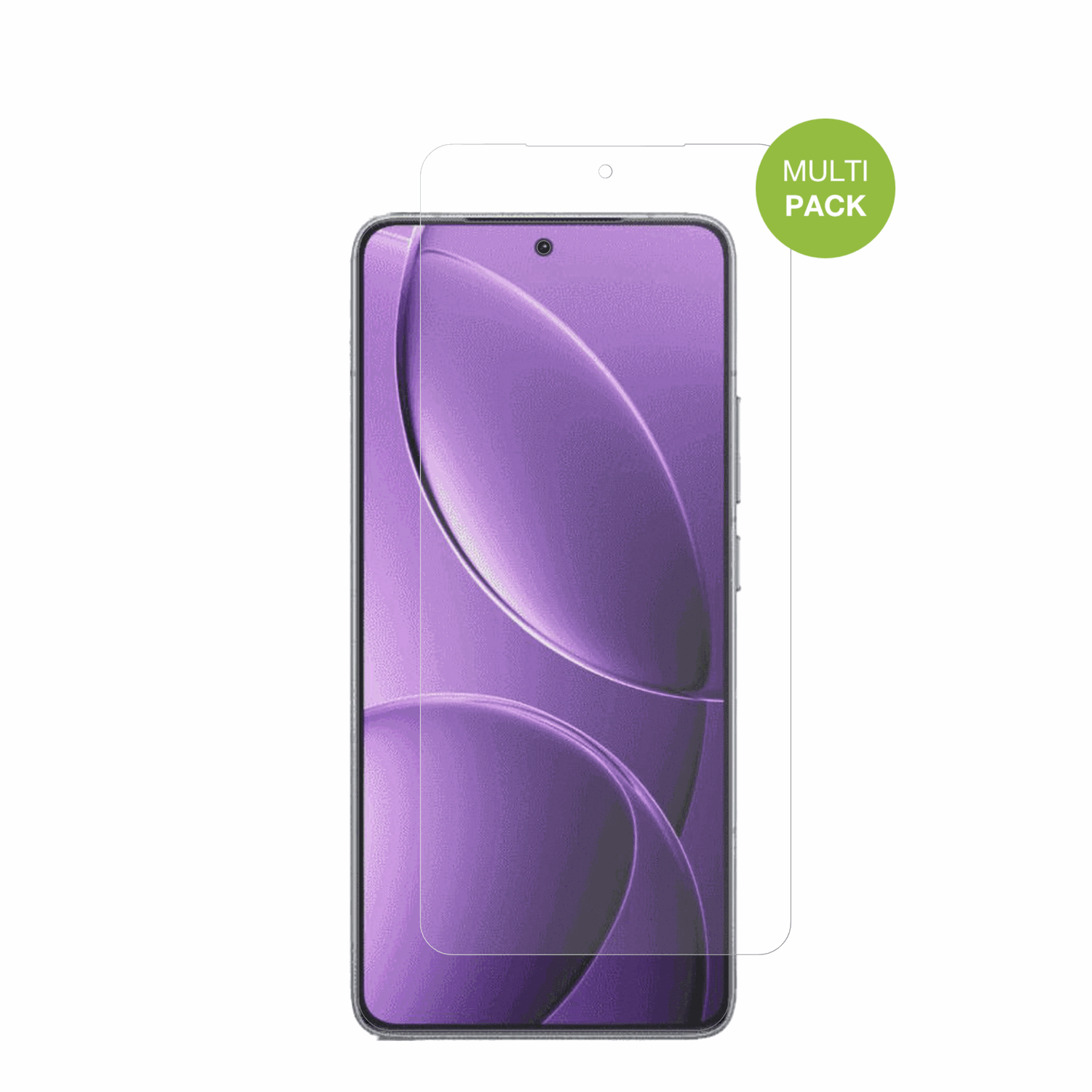 XiaomiRedmi K80 mit aufgebrachter dipos Displayschutzfolie, die lästige Fingerabdrücke minimiert