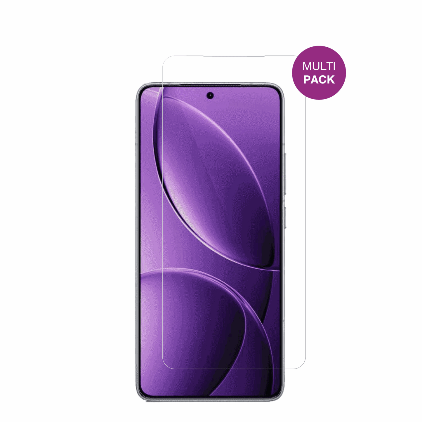 XiaomiRedmi K80 mit aufgebrachter dipos Displayschutzfolie, glasklare Darstellung ohne Einschränkungen