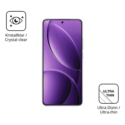 Dünne und klare Folie passend zugeschnitten für Xiaomi Redmi K80