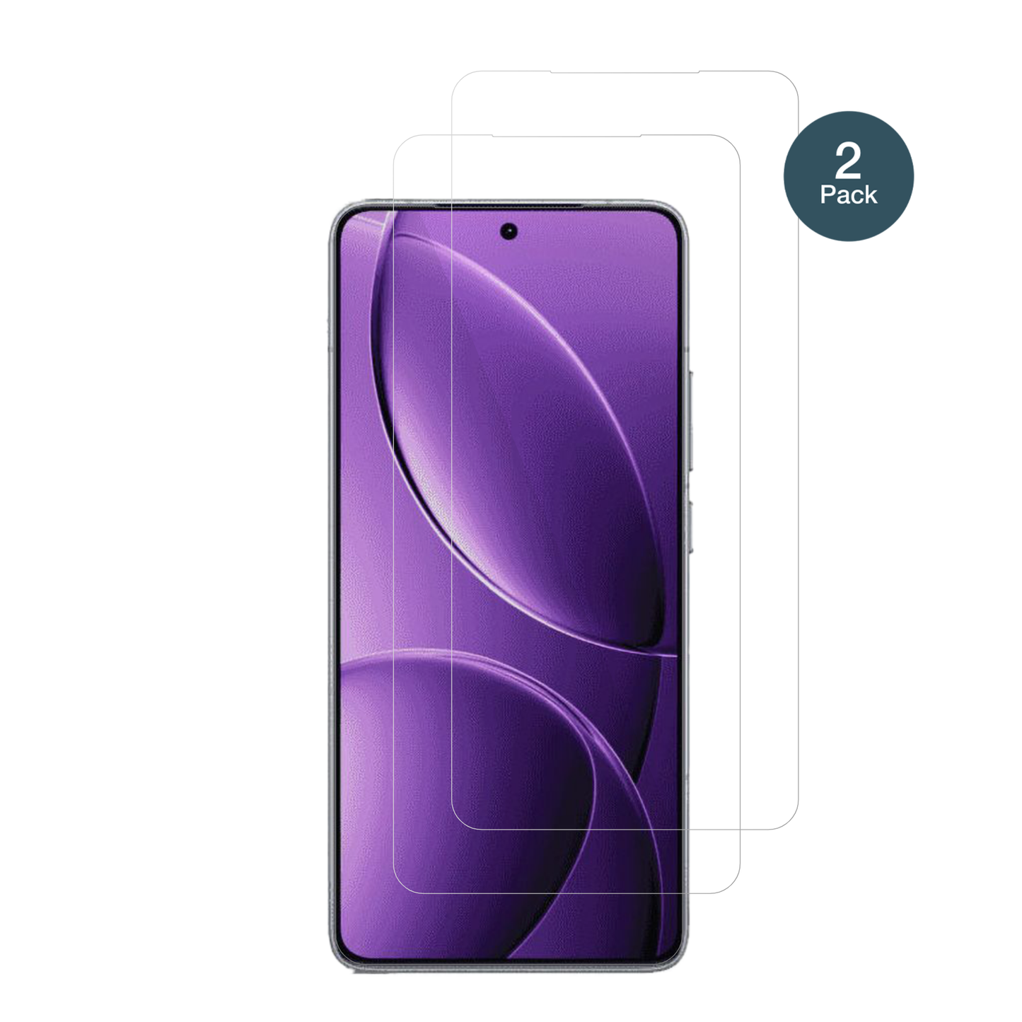 XiaomiRedmi K80 mit aufgebrachter dipos Flex Schutzfolie, glasklare Darstellung ohne Einschränkungen