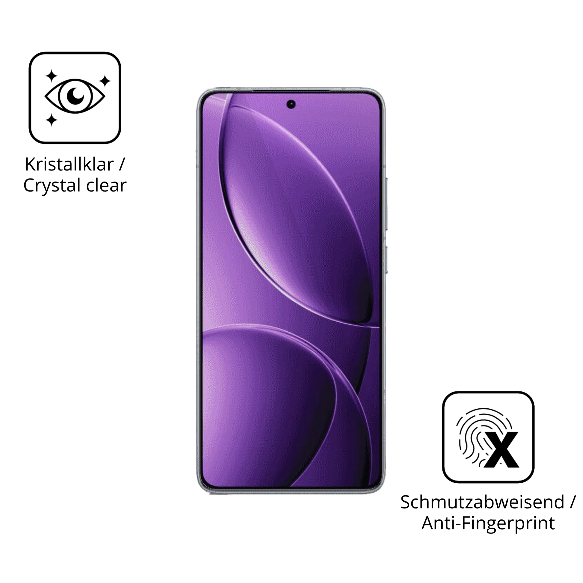 Flexible TPU-Folie passend zugeschnitten für Xiaomi Redmi K80, vollständige Abdeckung