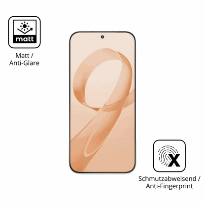 Dünne und entspiegelnde Folie passend zugeschnitten für xiaomiredmi k90 pro max