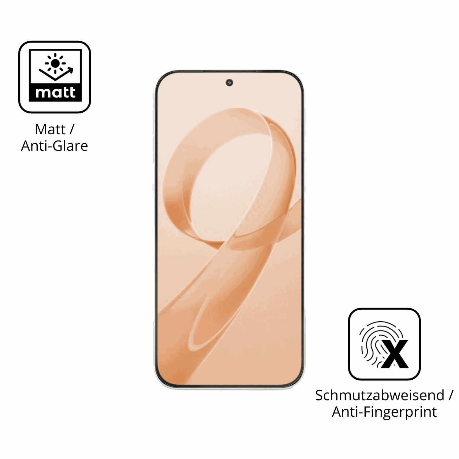 9H Hartbeschichtete, flexible Folie passend zugeschnitten für xiaomiredmi k90 pro max