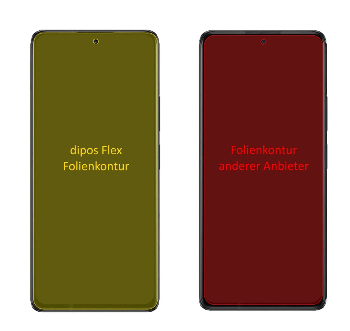 3x Screen Protector for Xiaomi Redmi Note 10S Protective Film covers 100% dipos