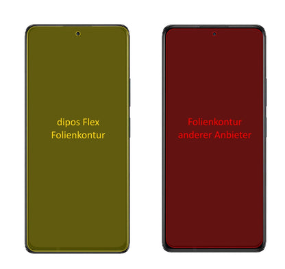 3x Screen Protector for Xiaomi Redmi Note 10S Protective Film covers 100% dipos