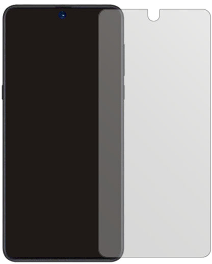 XiaomiRedmi Note 11 mit aufgebrachter dipos Displayschutzfolie, die lästige Fingerabdrücke minimiert