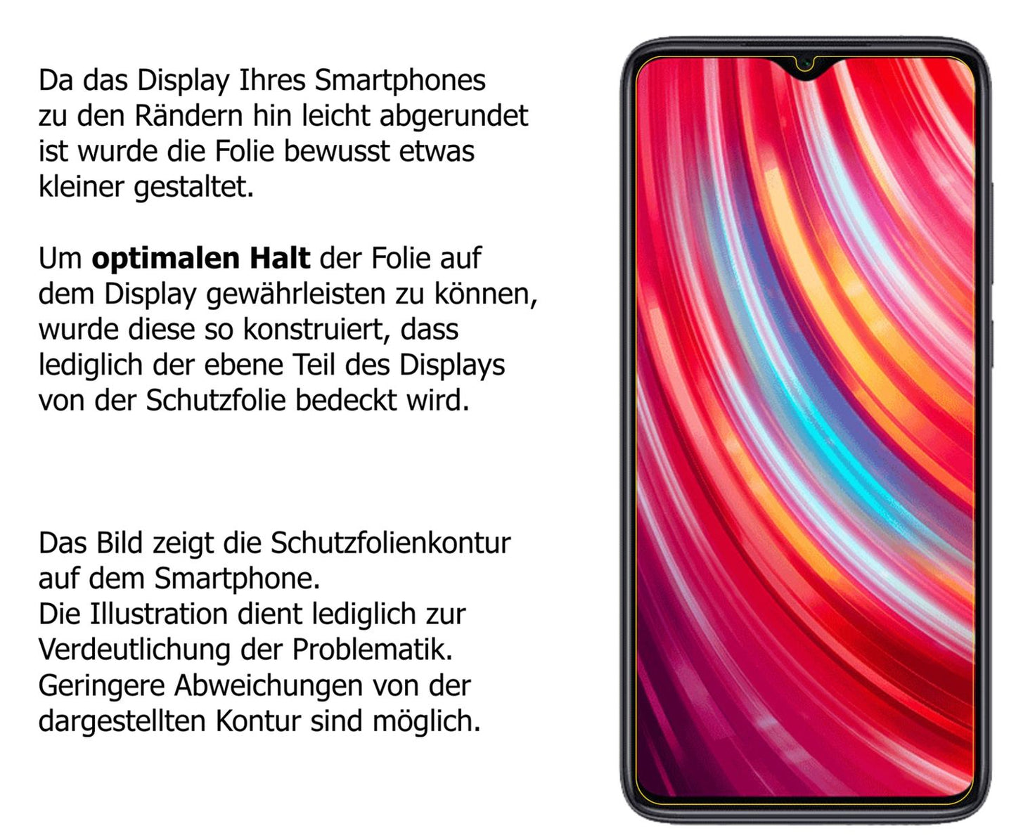dipos Privacy Screen Protector for Xiaomi Redmi Note 8