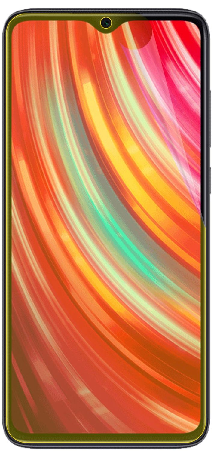 3x Screen Protector for Xiaomi Redmi Note 8 Protective Film covers 100% Flex