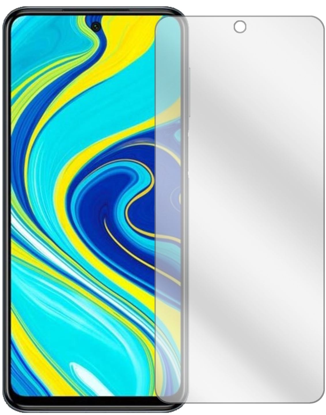 3+3x Screen Protector for Xiaomi Redmi Note 9S Protection Crystal Clear dipos