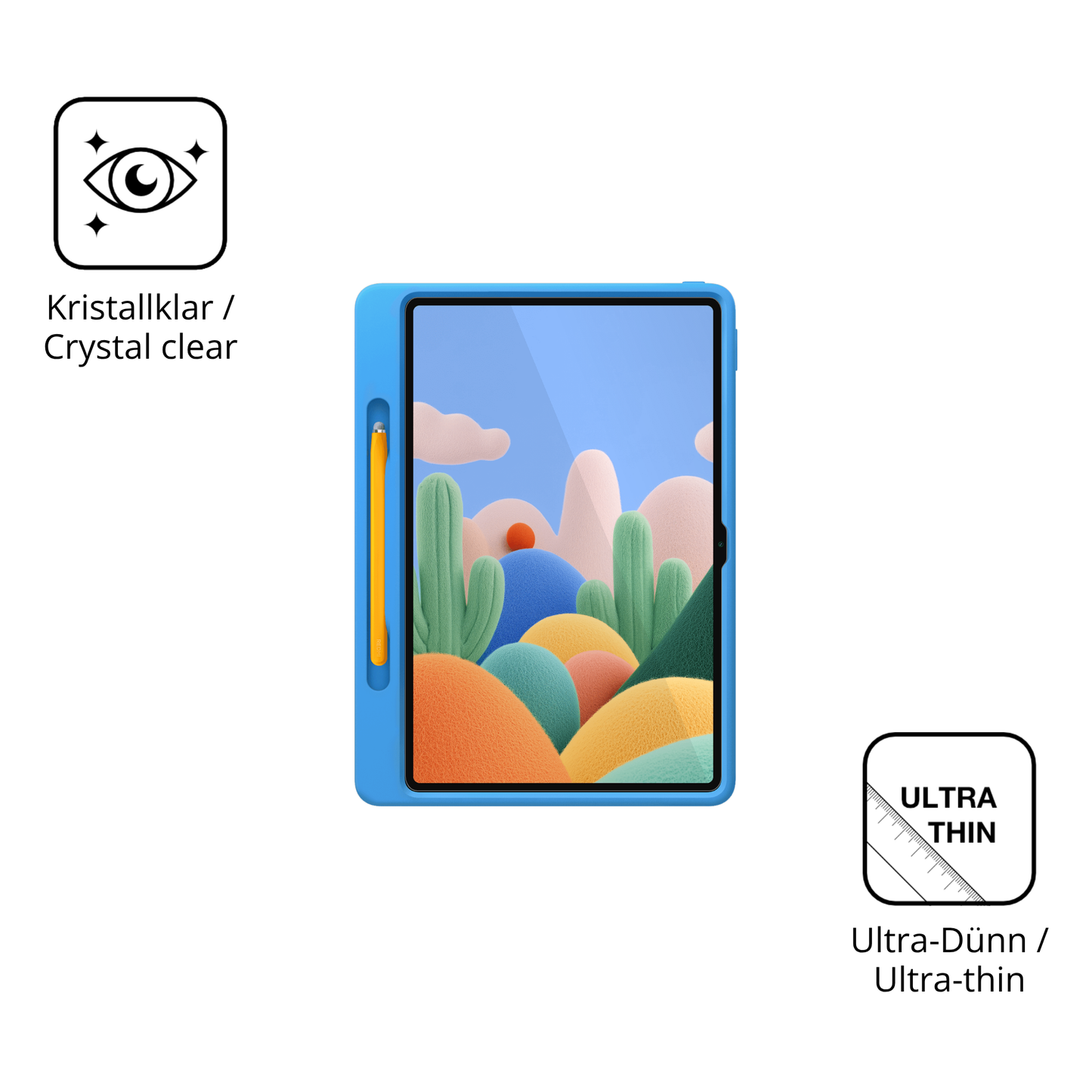 Dünne und klare Folie passend zugeschnitten für Xiaomi Redmi Pad 2 Play Bundle