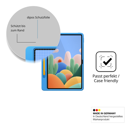 Besonders flexibler Displayschutz mit Anti-Shock-Schicht im Materialmix