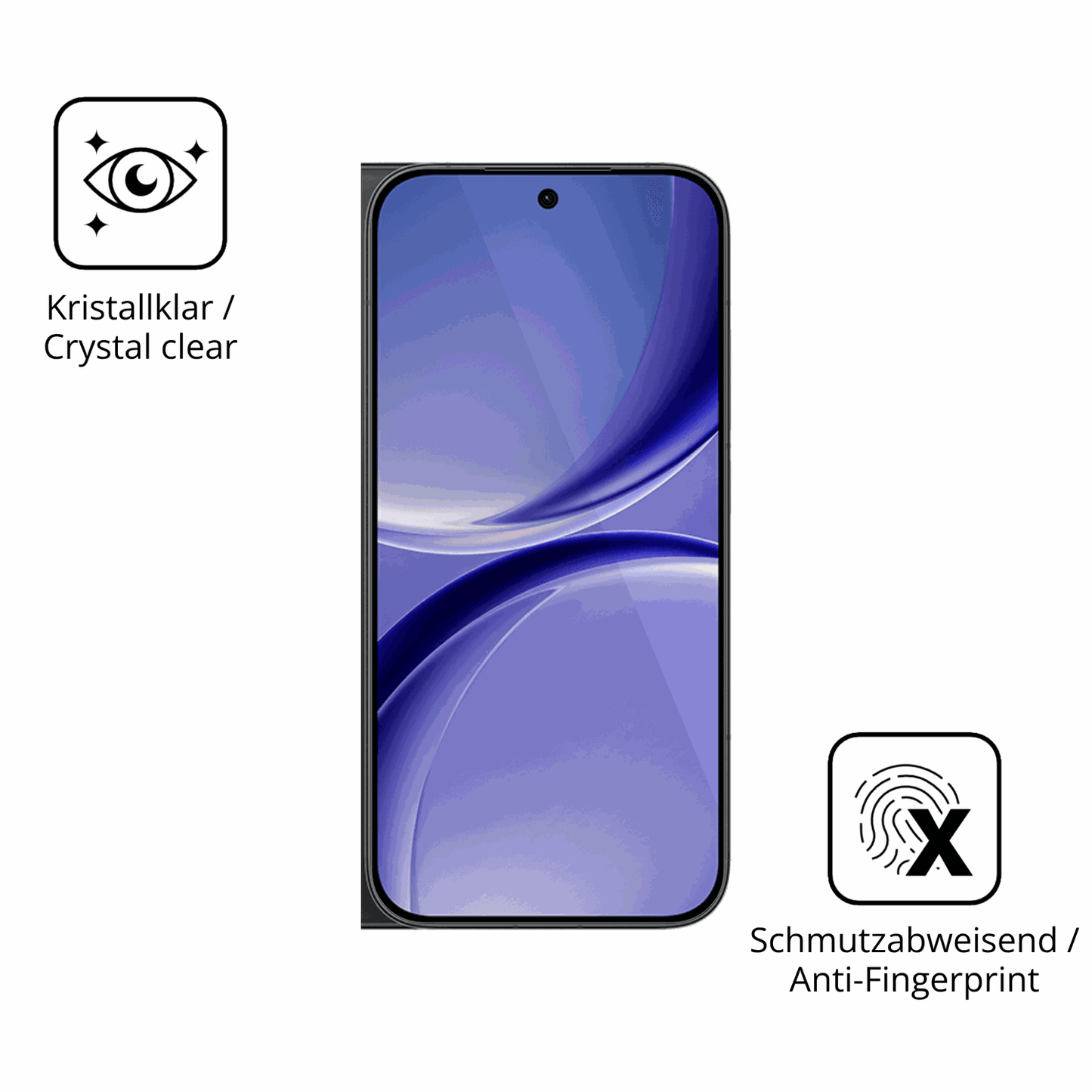 Flexible TPU-Folie passend zugeschnitten für Xiaomi Redmi Turbo 5, vollständige Abdeckung