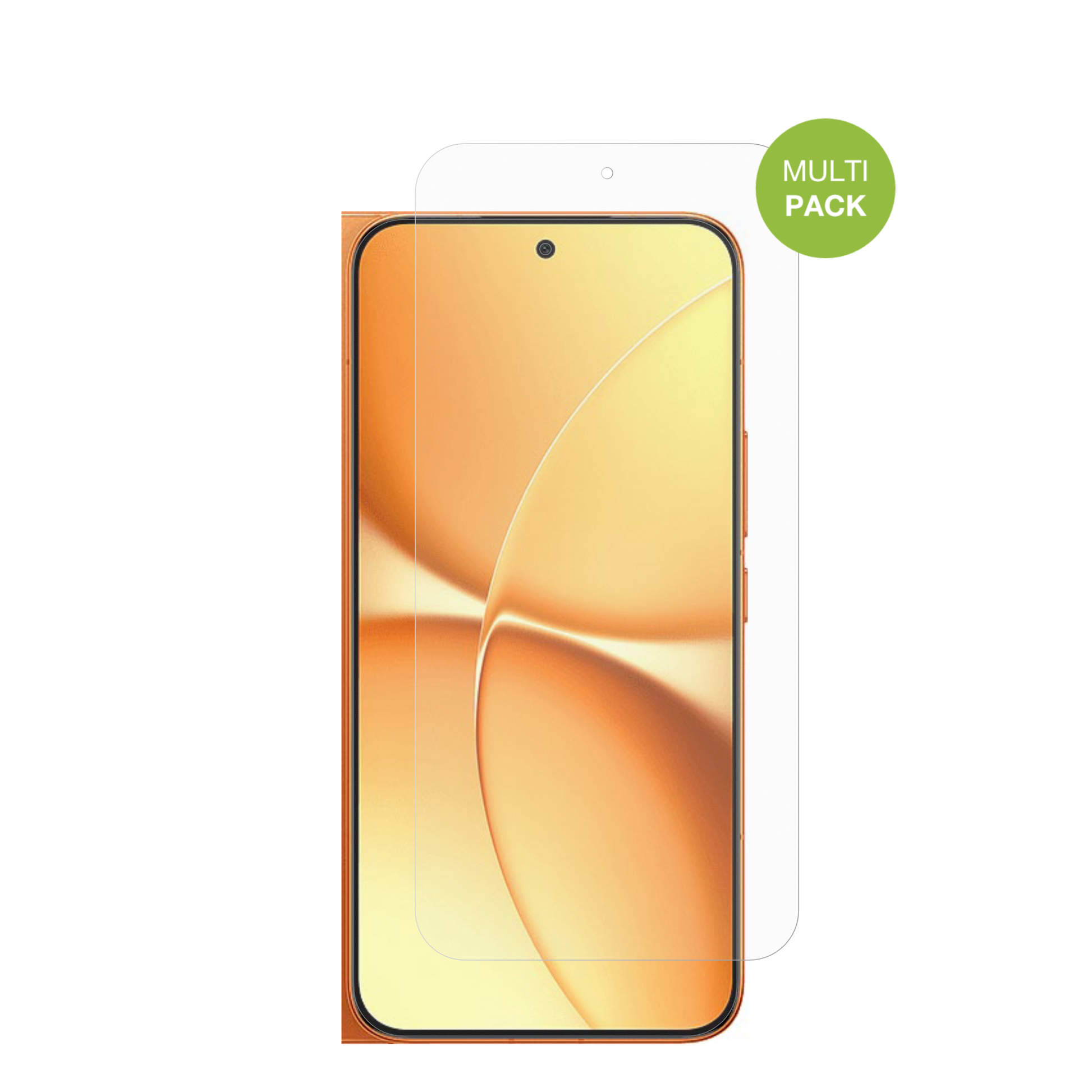 XiaomiRedmi Turbo 5 Max mit aufgebrachter dipos Displayschutzfolie, die lästige Fingerabdrücke minimiert