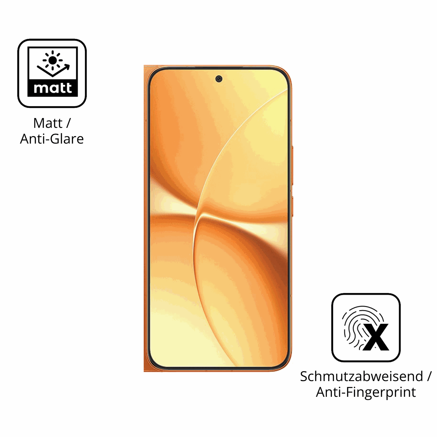 9H Hartbeschichtete, flexible Folie passend zugeschnitten für Xiaomi Redmi Turbo 5 Max