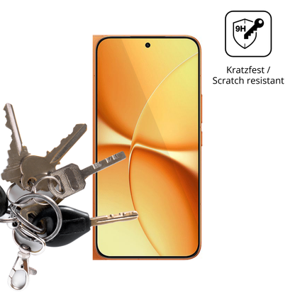 dipos Displayschutz für Xiaomi Redmi Turbo 5 Max, transparente Oberfläche, perfekte Passform auch für die Rundungen