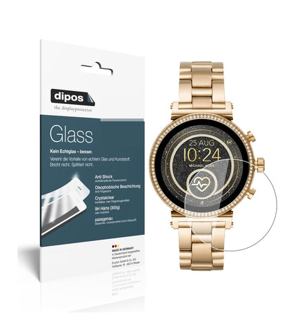Screen Protector for Michael Kors Sofie 2.0 Smartwatch Flexible Glass 9H dipos