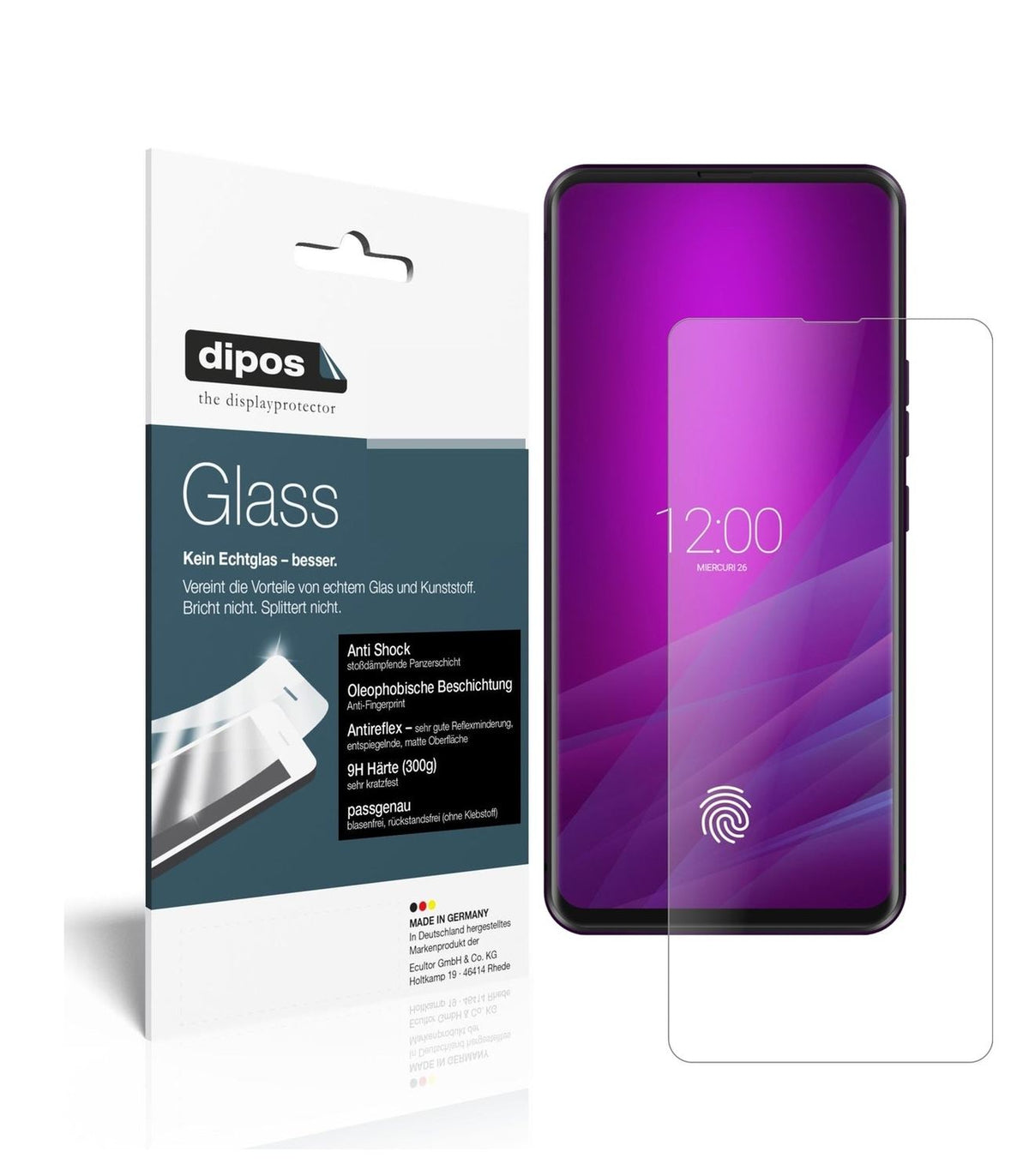Screen Protector for Allview Soul X6 Xtreme matte Flexible Glass 9H dipos
