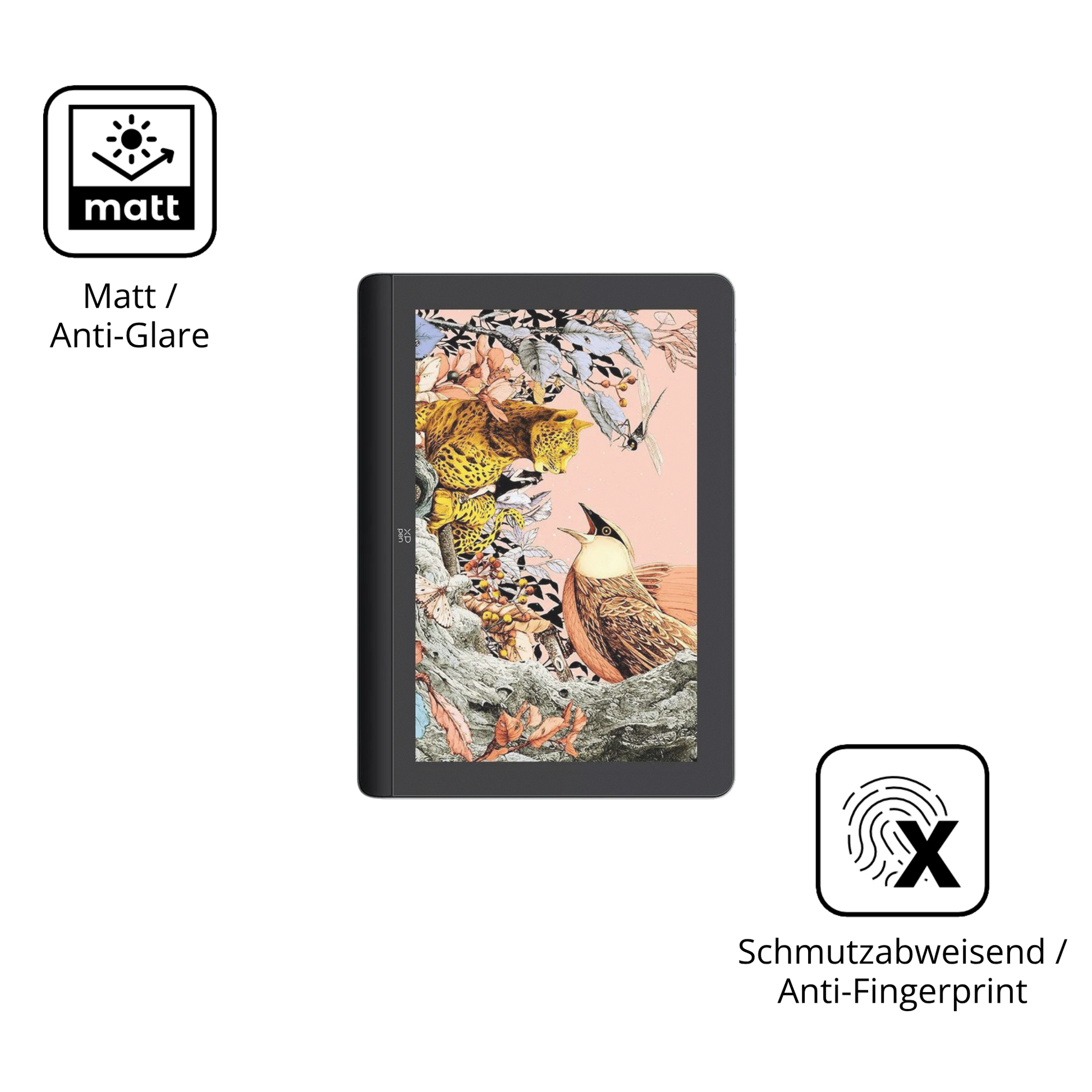 Dünne und entspiegelnde Folie passend zugeschnitten für XP-Pen Artist Pro 16 Gen 2