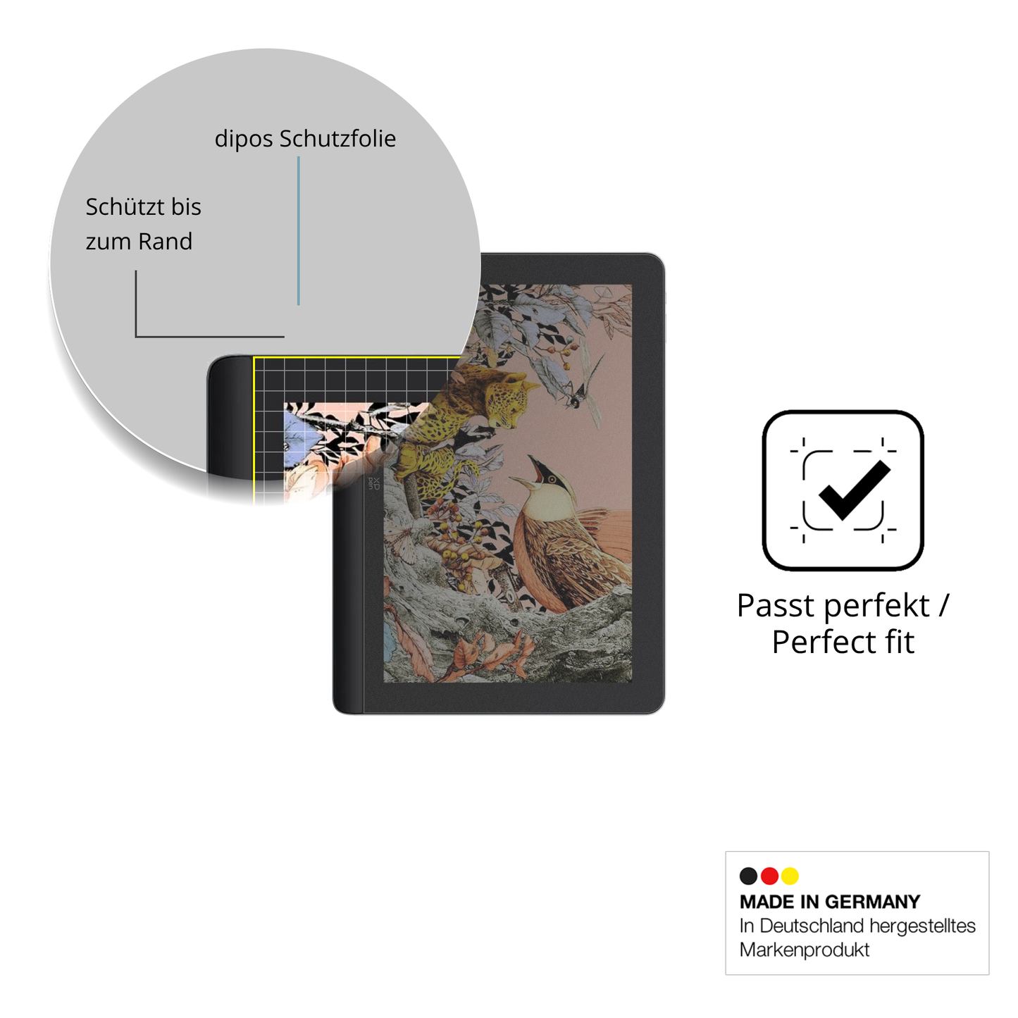 Schutz gegen Kratzer auf dem XP-Pen Artist Pro 16 Gen 2 Glas durch Schlüssel oder Ähnliches
