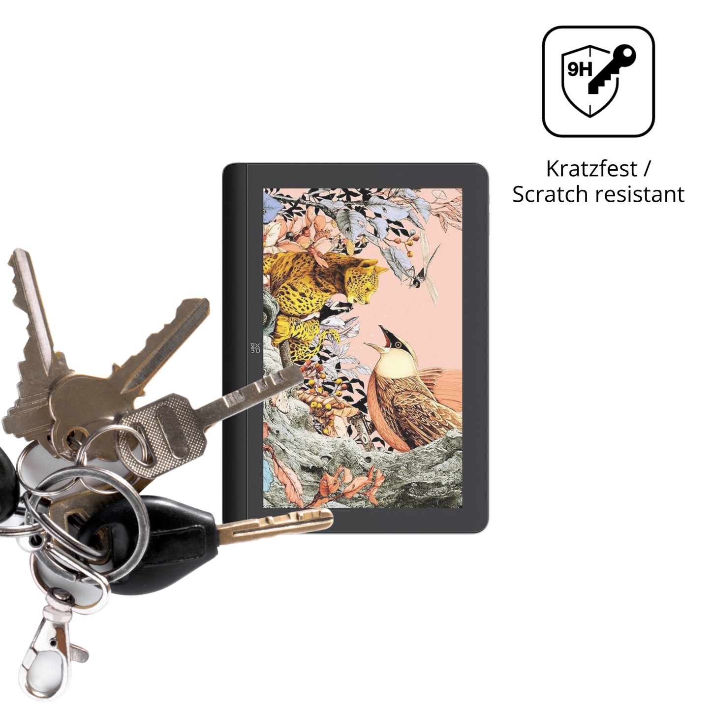 dipos Displayschutz für XP-Pen Artist Pro 16 Gen 2, mattierte Oberfläche, robuste Festigkeit und perfekte Passform