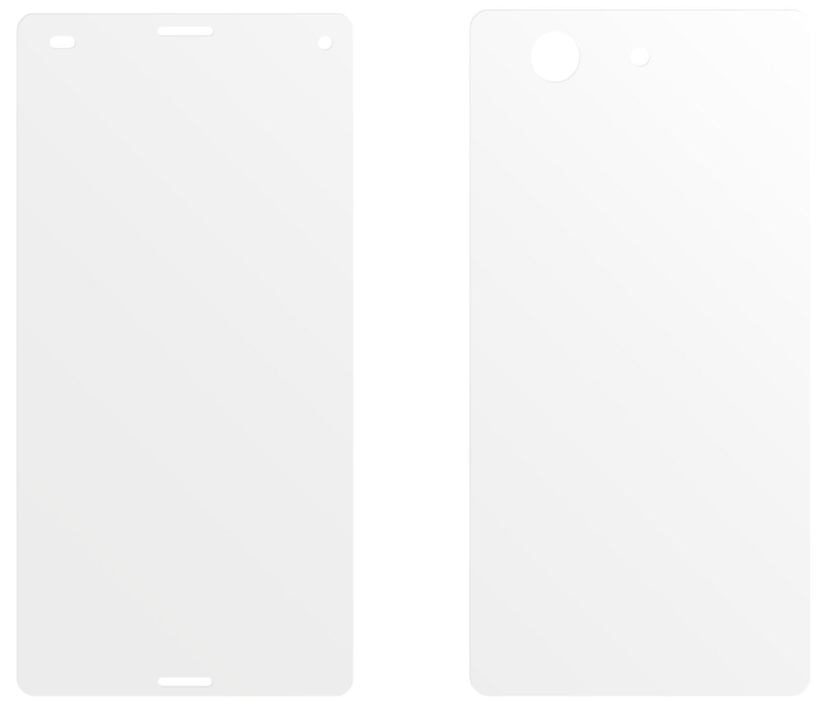 dipos Displayschutz für Xperia Z3 Compact Sony, mattierte Oberfläche, geringe Dicke und perfekte Passform