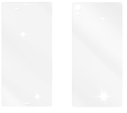 dipos Displayschutz für Xperia Z3 Sony, transparente Oberfläche, geringe Dicke und perfekte Passform