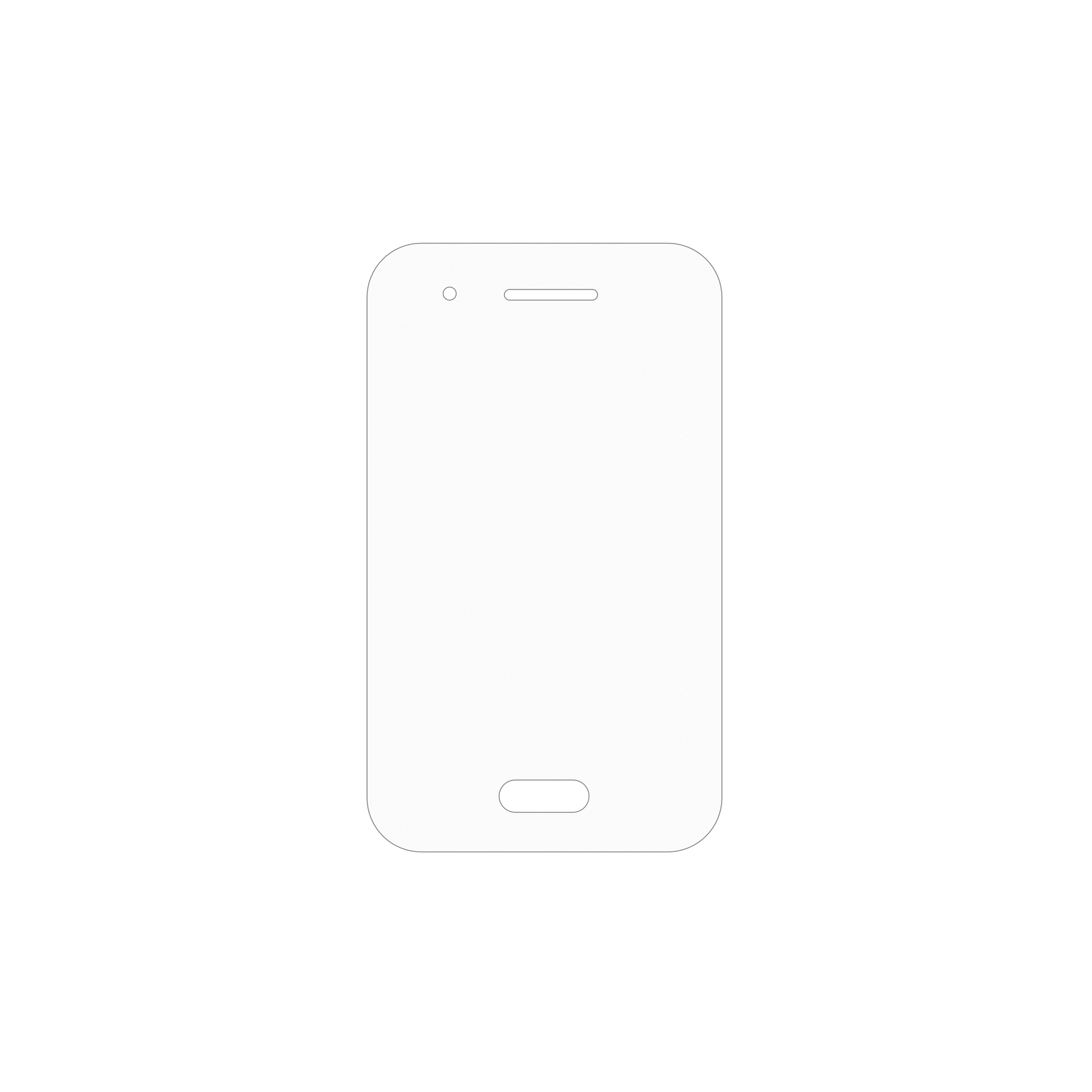 dipos Displayschutz für Xplora One, mattierte Oberfläche, geringe Dicke und perfekte Passform