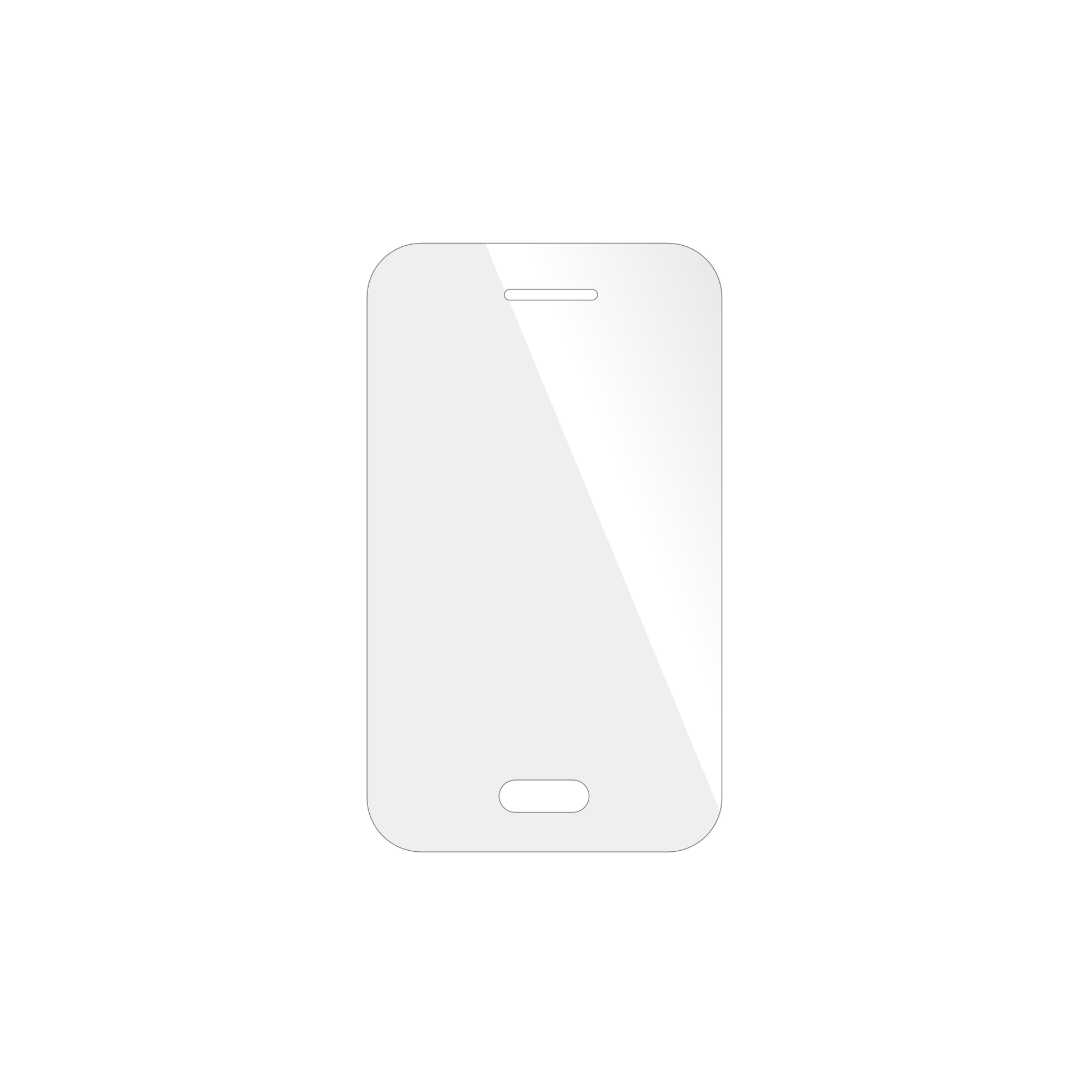 dipos Displayschutz für Xplora One, transparente Oberfläche, geringe Dicke und perfekte Passform