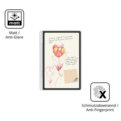 Dünne und entspiegelnde Folie passend zugeschnitten für XP Pen Magic Note