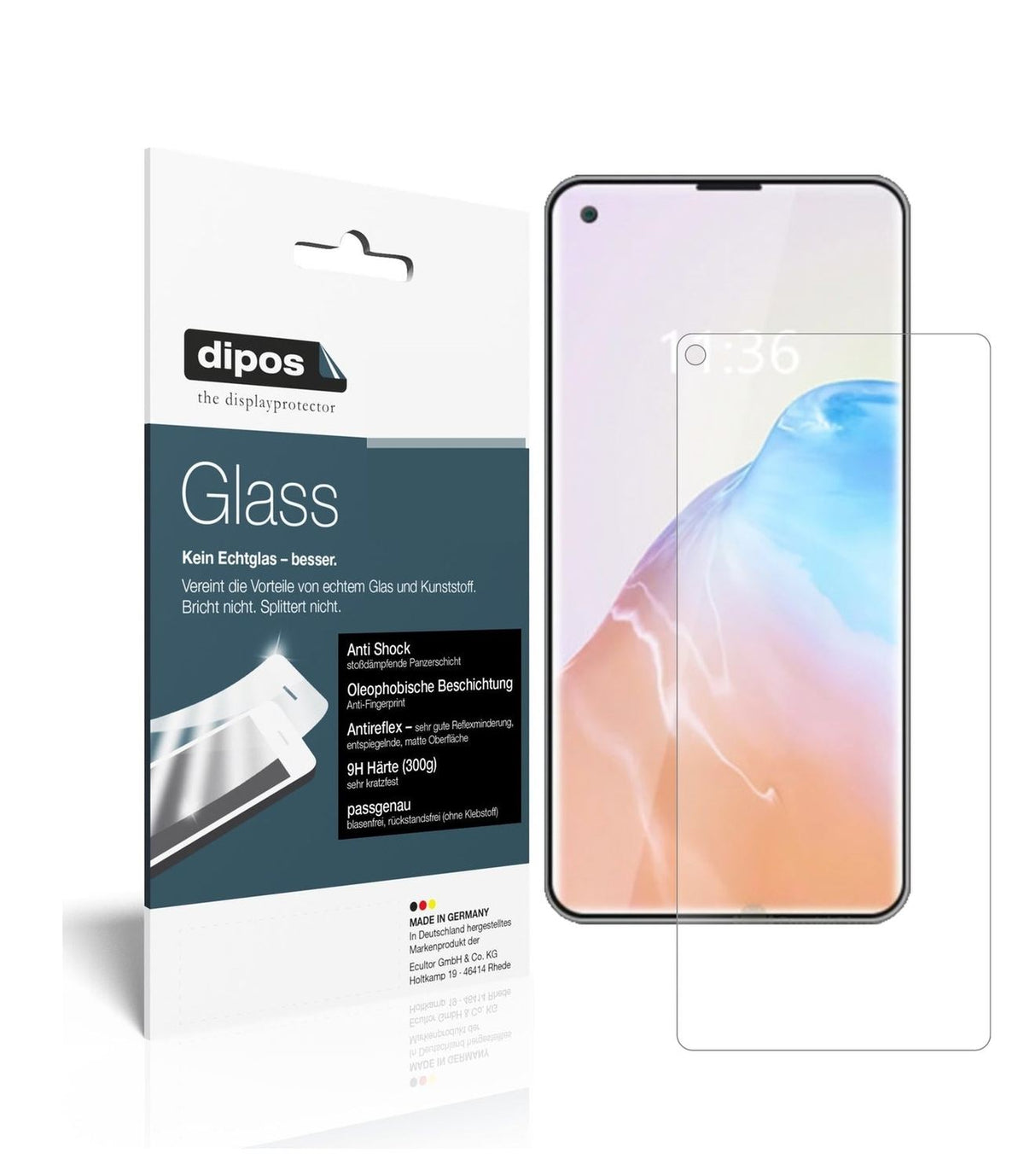9H Matte Screen Protector for Cubot X30 – Anti-Glare, Shatterproof | dipos