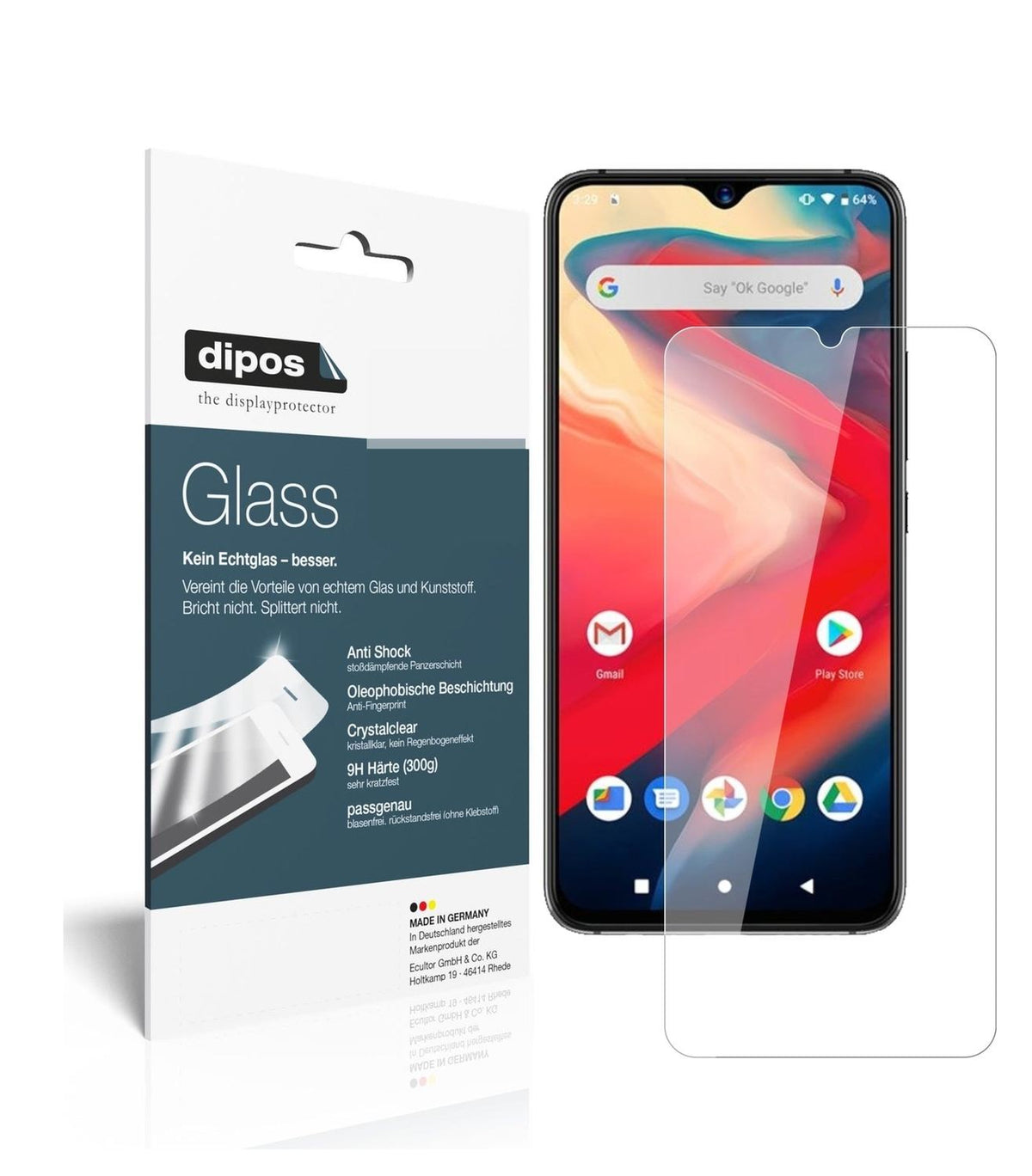 Screen Protector for I Umidigi S3 Pro I Flexible Glass I Film I 9H I dipos