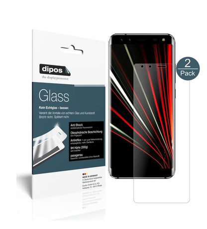 dipos 2x 9H Matte Screen Protector for Leagoo S8