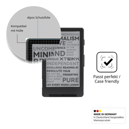 Schutzfolie mit optimaler Passform, zur Verwendung mit Hüllen geeignet