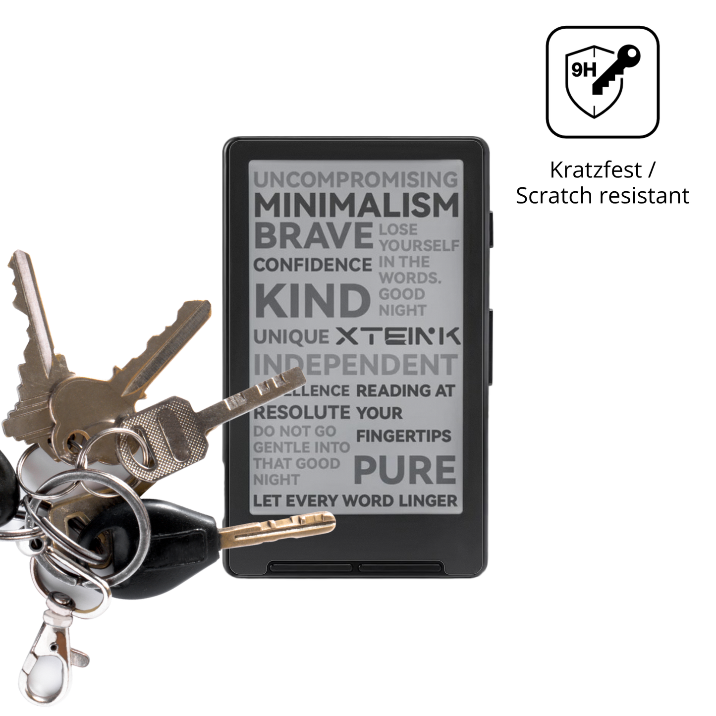 dipos Displayschutz für Xteink X4 eReader, mattierte Oberfläche, robuste Festigkeit und perfekte Passform