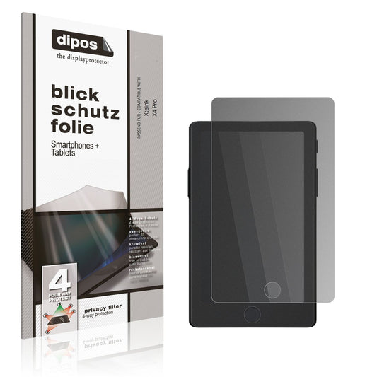 Screen Protector for Xteink X4 Pro Privacy Filter 4-Way Protection dipos