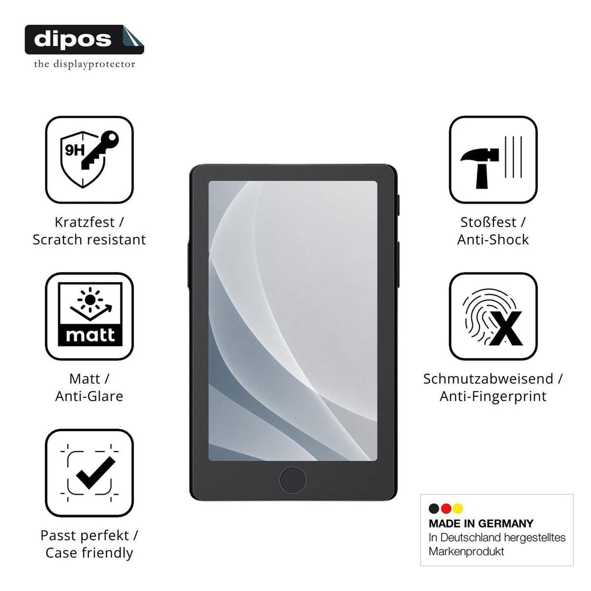 2x Screen Protector for Xteink X4 Pro matte Flexible Glass 9H dipos