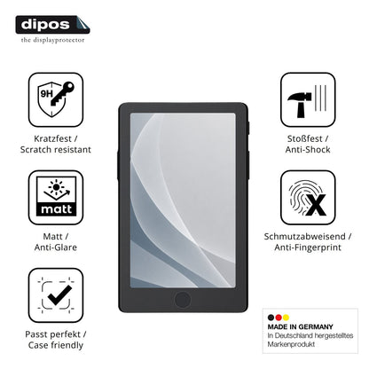 2x Screen Protector for Xteink X4 Pro matte Flexible Glass 9H dipos