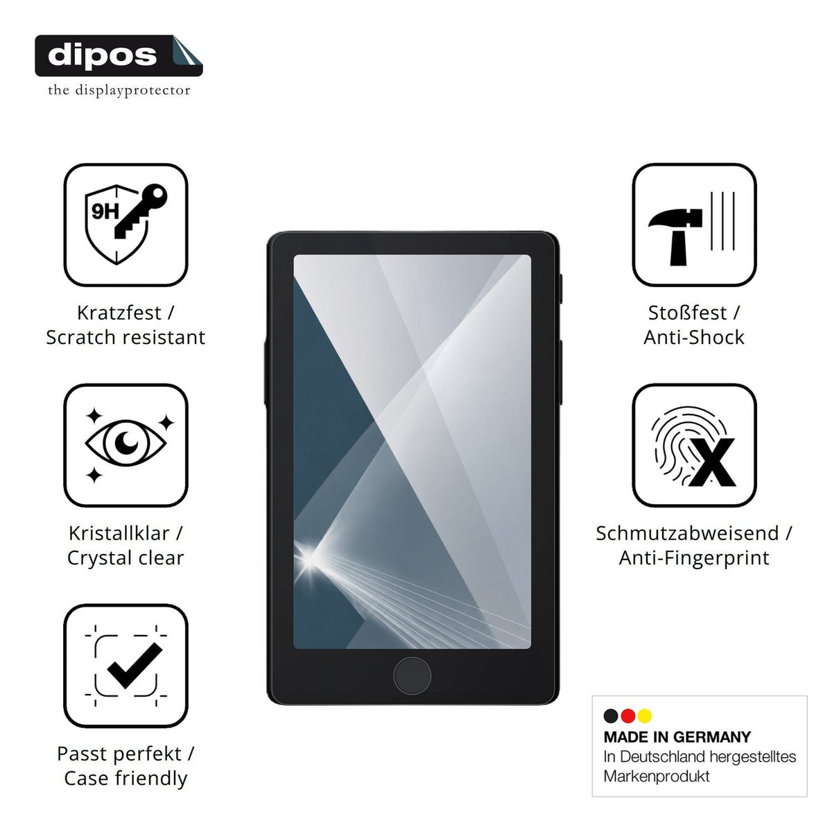 2x Screen Protector for Xteink X4 Pro Flexible Glass 9H dipos