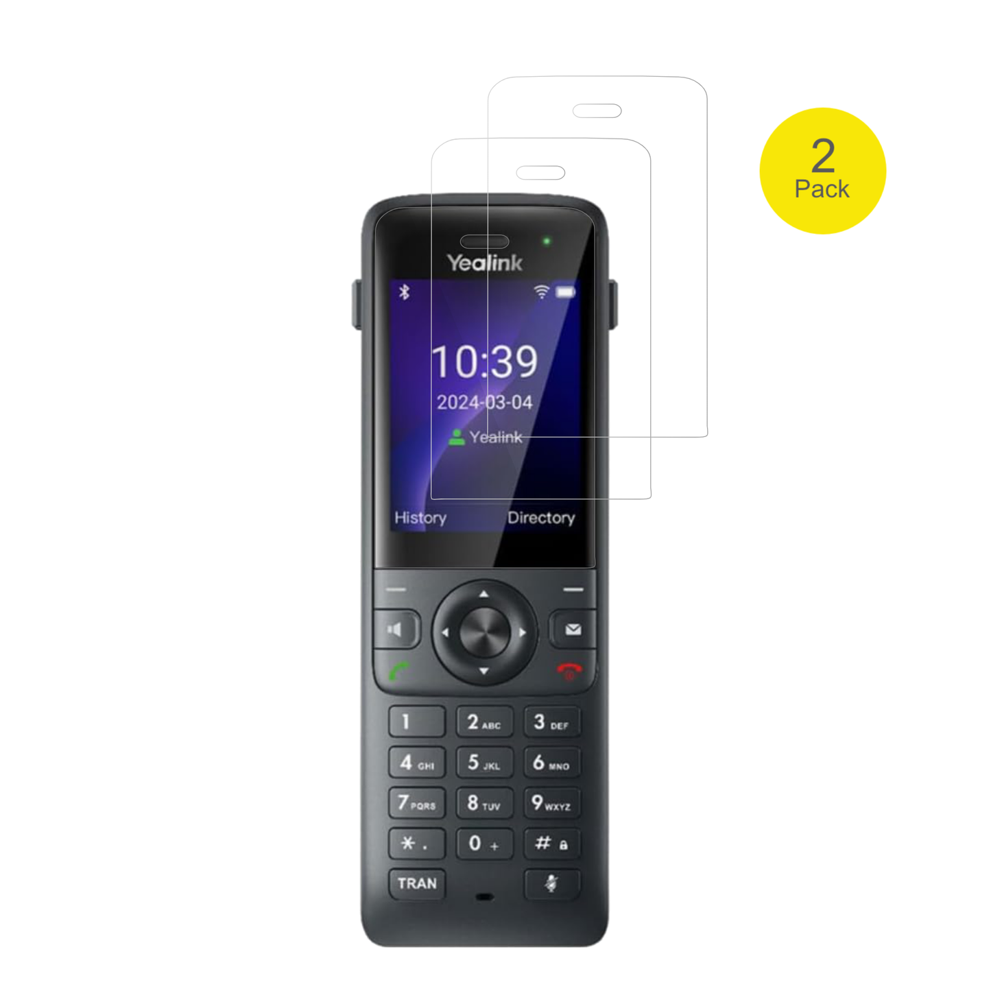 2x 3D Full Cover Schutzfolie für AX83H W78H