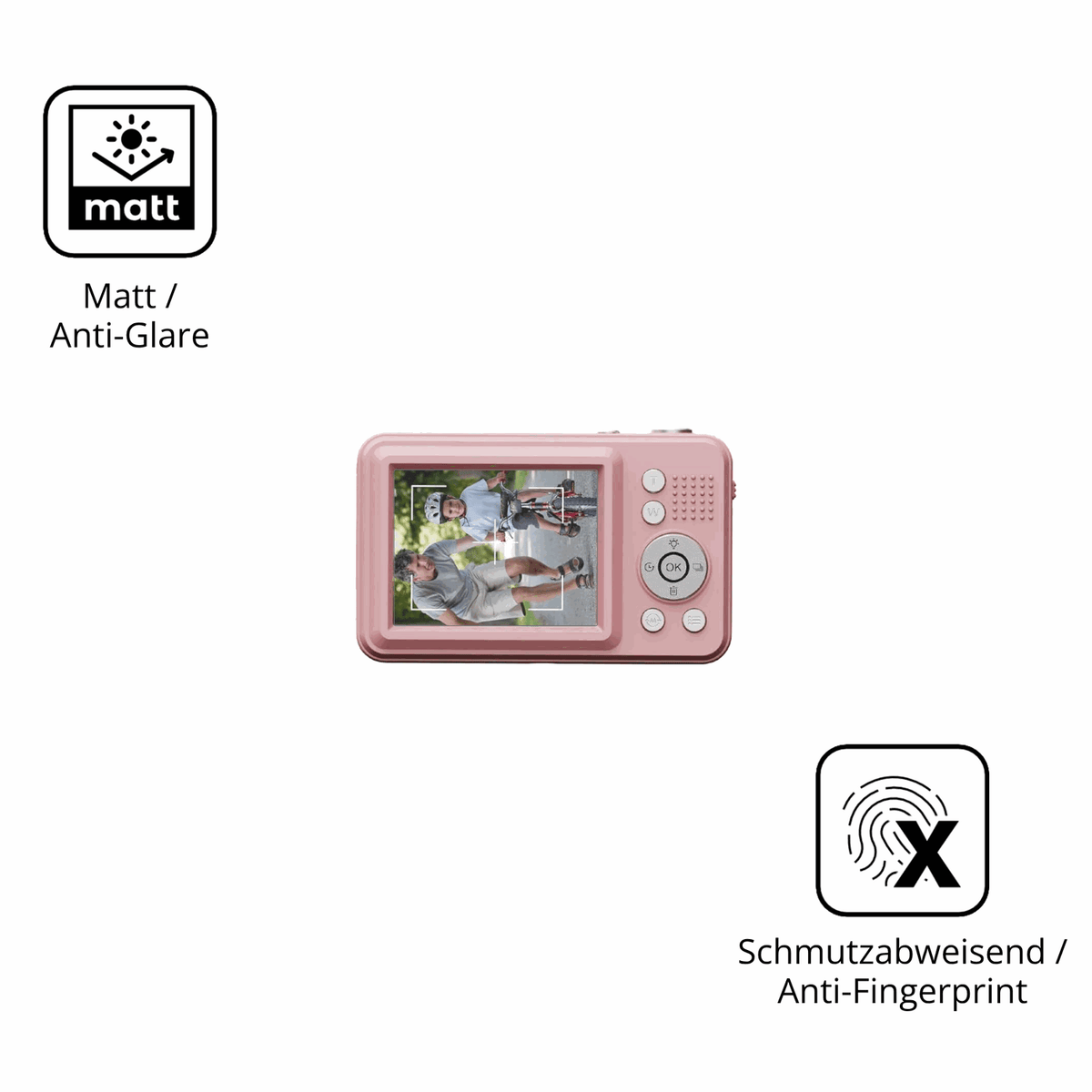 4x Screen Protector for Yehtreh K500 Protection Anti Glare dipos