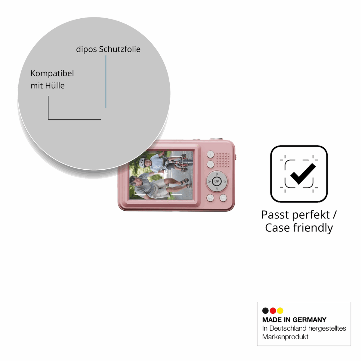 4x Screen Protector for Yehtreh K500 Protection Anti Glare dipos