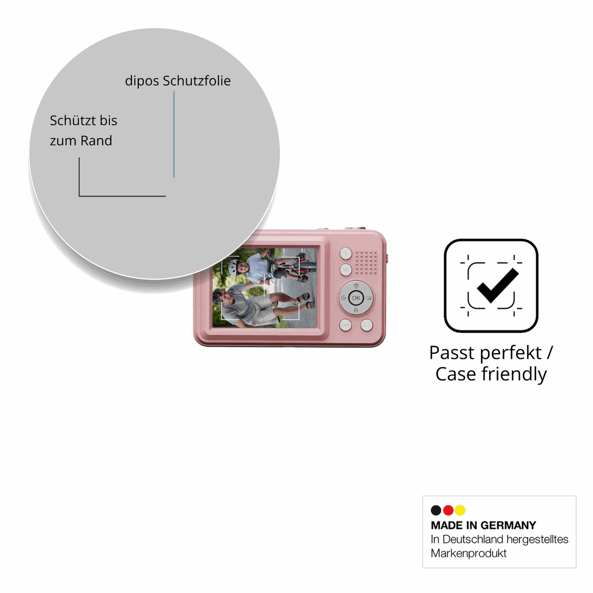 2x Screen Protector for Yehtreh K500 Flexible Glass 9H dipos