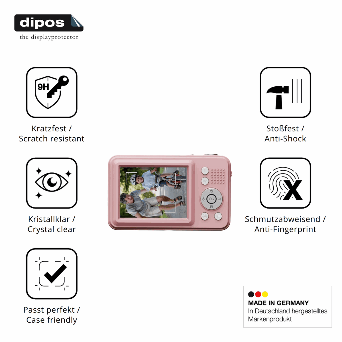 2x Screen Protector for Yehtreh K500 Flexible Glass 9H dipos