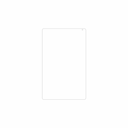 dipos Displayschutz für Yicty KB1004, mattierte Oberfläche, geringe Dicke und perfekte Passform
