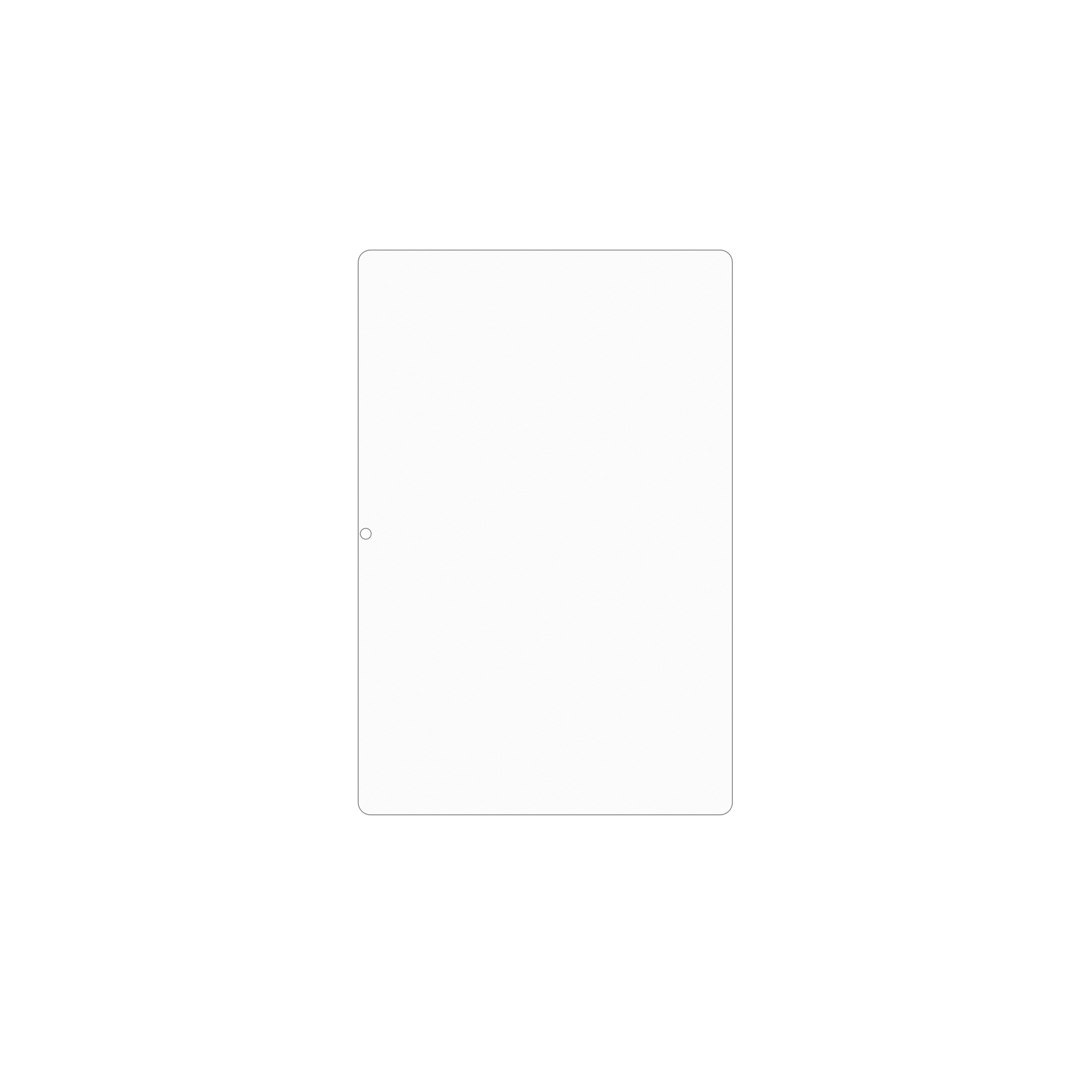 dipos Displayschutz für yictyx108 10.1 zoll, mattierte Oberfläche, geringe Dicke und perfekte Passform