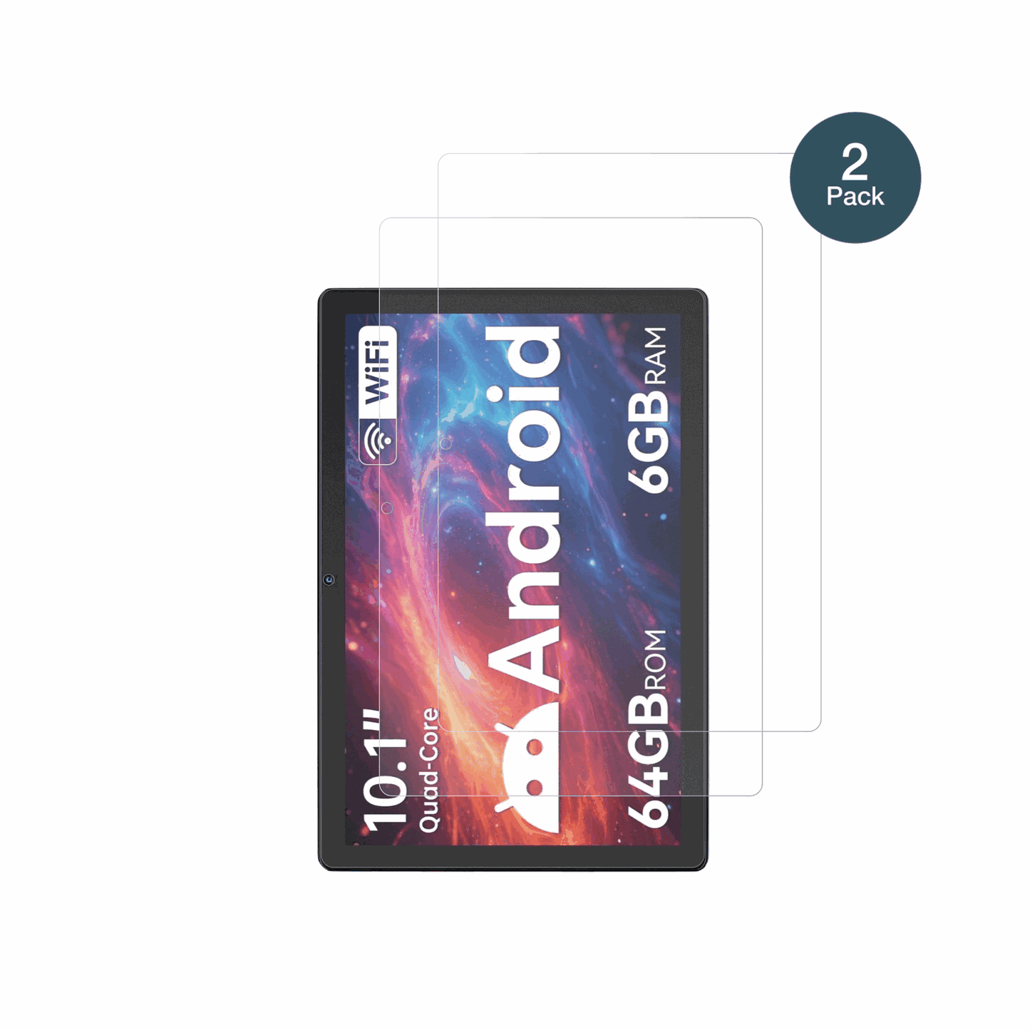yictyx108 10.1 zoll mit aufgebrachter dipos Panzerfolie, die lästige Fingerabdrücke minimiert