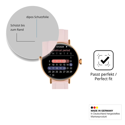 Schutzfolie mit optimaler Passform, zur Verwendung mit Hüllen geeignet